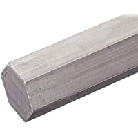 Barra hexagonal de acero de 4 mm de diámetro y 50 mm- 6 cantos- material Fe- Stahl